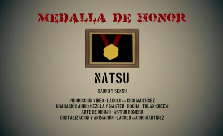 Escena del video Medalla de Honor